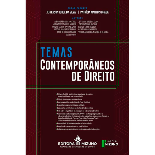 Temas Contemporâneos de Direito: Reflexões e Possibilidades